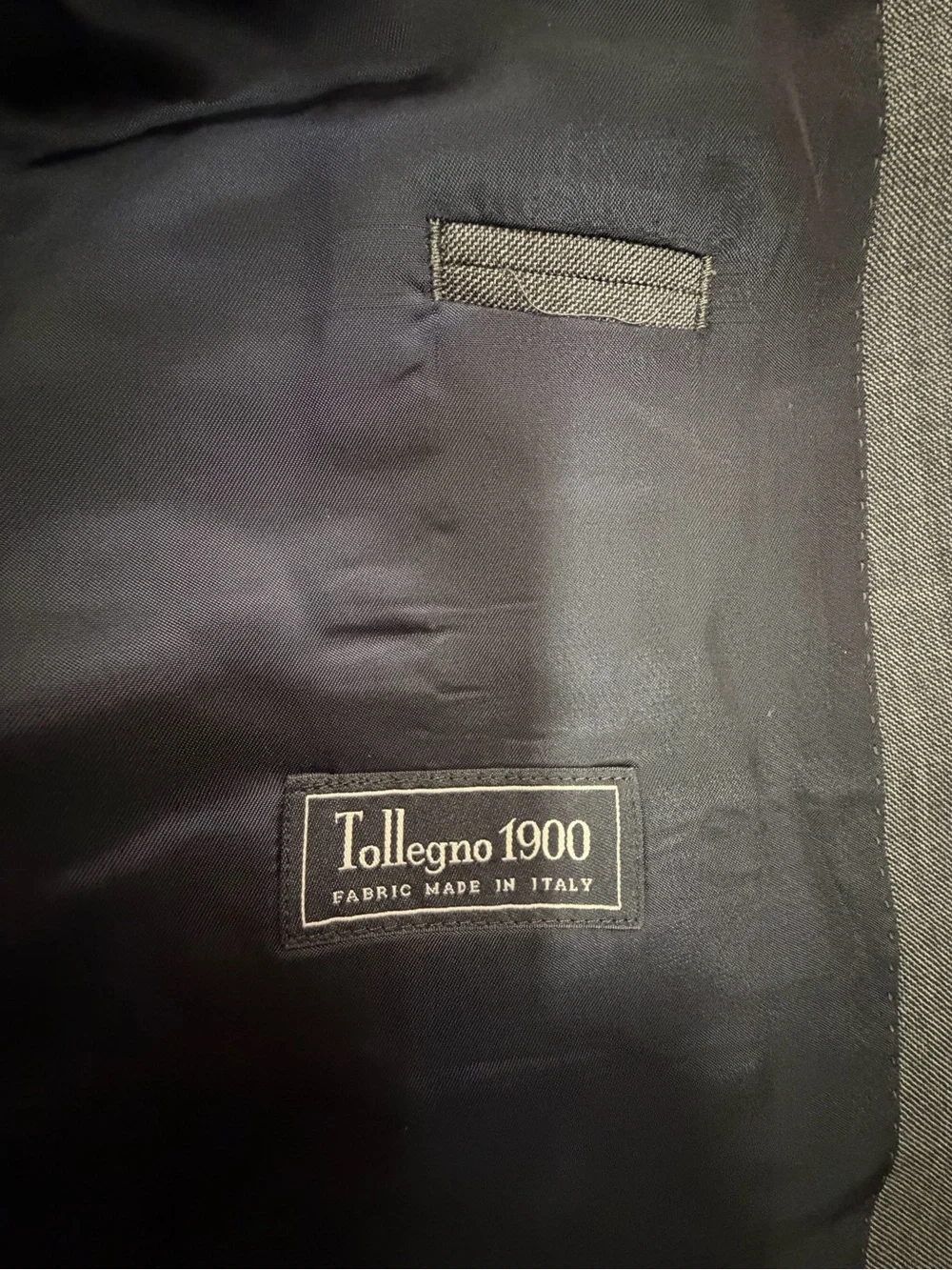 J.Crew Ludlow Suit 40S 33x29Gray Tollegno 1900 Italian 100% Wool Slim B333
